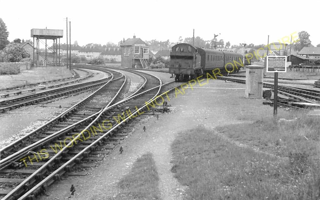 Glastonbury and Highbridge Line. 4 Wells Priory Road Railway Station Photo